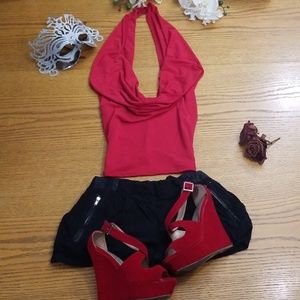 🌹NWT Sexy Red shirt🌹